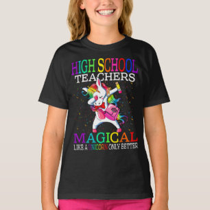 T-shirt Enseignants Du Lycée Magique Comme Une Unicorne