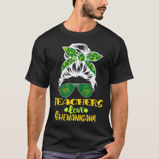 T-shirt Enseignants Jour de la Saint Patrick Aimer Shenani