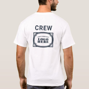 T-shirt Enseigne de l'entreprise DIY Adresse du site Web E
