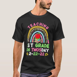T-shirt Enseignement 1Ème Année 2-22-22 22Ème Année