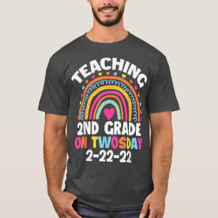 T-shirt Enseignement 2e année Le Jeudi 22222 22 Février
