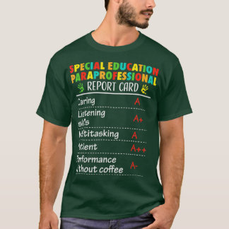 T-shirt Enseignement spécial Paraprofessionnel Drôle Cadea