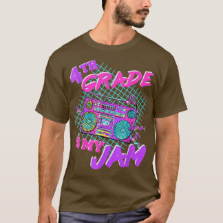T-shirt Enseigner 4e année est mon Jam Enseignant 4e année