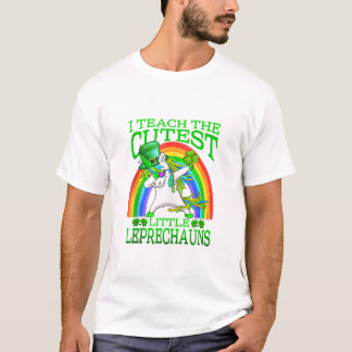 T-shirt Enseigner Cutest Leprechauns St