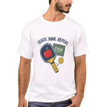 Enseigner Dink Répéter Prof de Pickleball Drôle