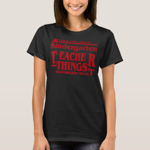 T-shirt Enseigner l'amour Inspirer la maternelle jardin d'