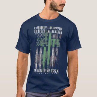 T-shirt Enseigner Le Jour de la Saint Patrick Heathen