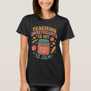 T-shirt Enseigner les chéris est ma confiture Professeurs
