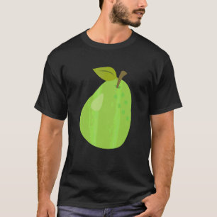 T-shirt Ensemble de Pjs de Noël assortis de poire Costume
