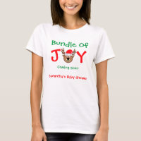 Ensemble du Baby shower de Noël de la joie