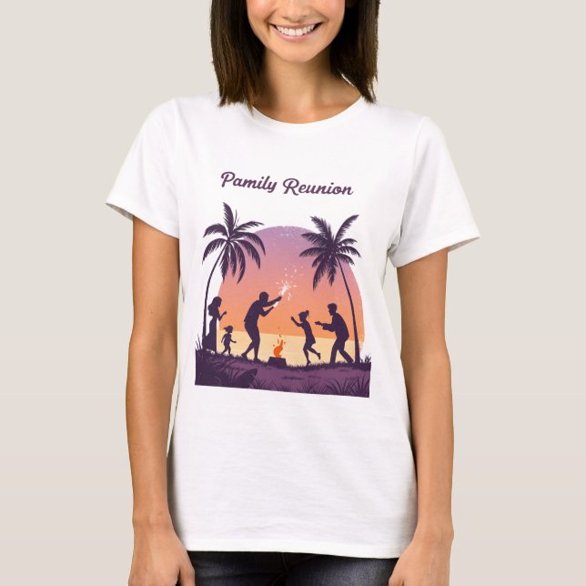 T-shirt Ensemble encore - Summer Beach Art Reunion (Devant)