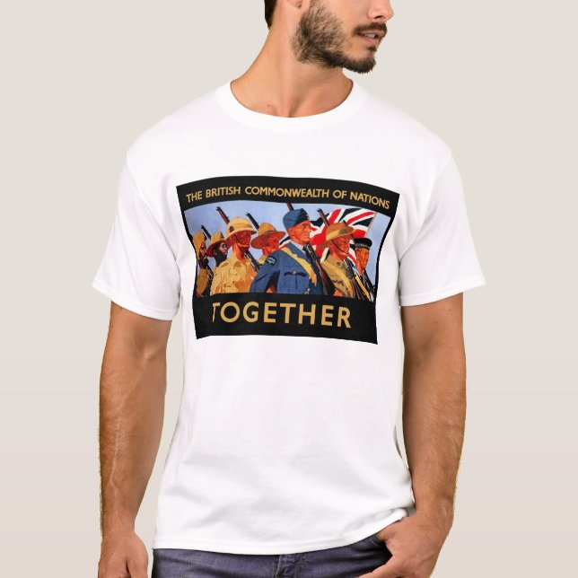 T-shirt Ensemble ~ Le Commonwealth britannique des Nations (Devant)
