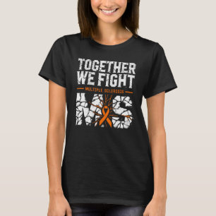 T-shirt Ensemble, nous combattons la MS