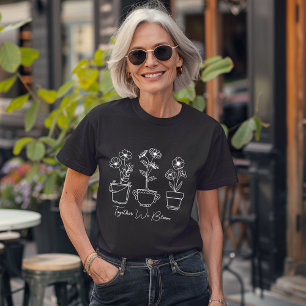 T-shirt Ensemble, Nous Fleurs L'Inspiration