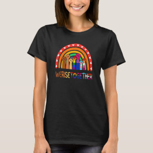T-shirt Ensemble Rainbow Ally Justice sociale Égalité