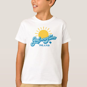 T-shirt Ensoleillé ! Galveston Island Texas