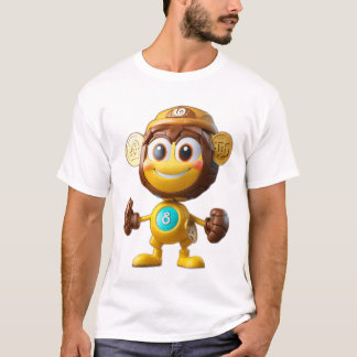T-shirt Ensoleillé la pièce souriante