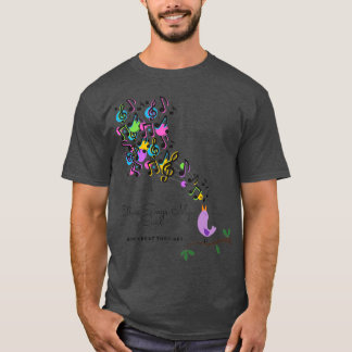 T-SHIRT ENSUITE CHANTE MON ÂME ET COMBIEN TU ES GRAND