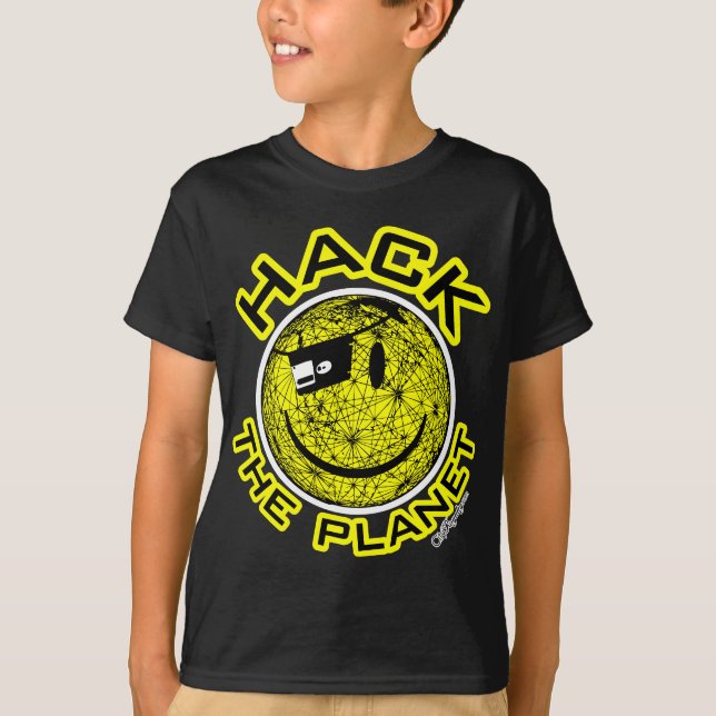 T-shirt Entaillez la planète (Devant)
