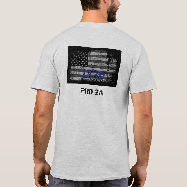 T-shirt Entassé et verrouillé (Dos)