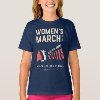 T-shirt Entendez notre vote - événement de mars SLO des