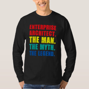 T-shirt Enterprise Architect Homme Myth Légende It Special