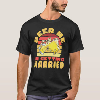 T-shirt Enterrement de vie de garçon Bachelor Beer Je me m