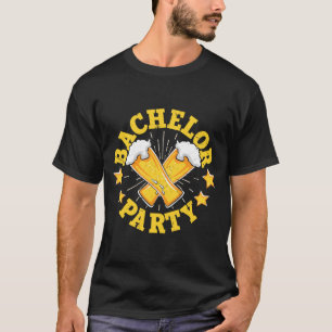 T-shirt Enterrement de vie de garçon de mariage drôle de m
