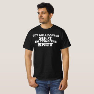 T-shirt Enterrement de vie de garçon drôle