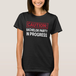 T-shirt Enterrement de vie de garçon en cours  Séjour des 