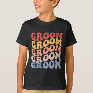 T-shirt Enterrement de vie de garçon groovy