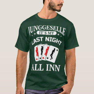 T-shirt Enterrement de vie de garçon Jga Men Men Marié 1