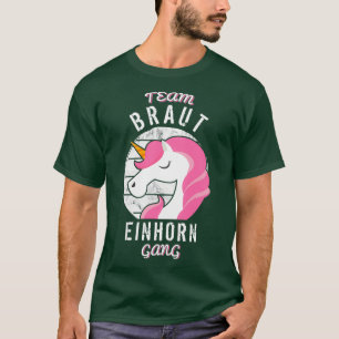 T-shirt enterrement de vie de garçon licorne marié tenue c