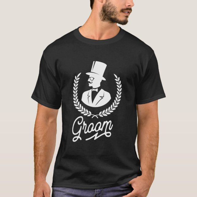 T-shirt Enterrement de vie de garçon Mariage (Devant)