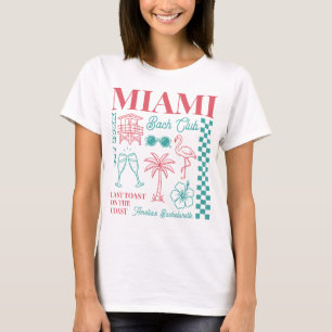 T-shirt Enterrement de vie de jeune fille à la plage Esqui