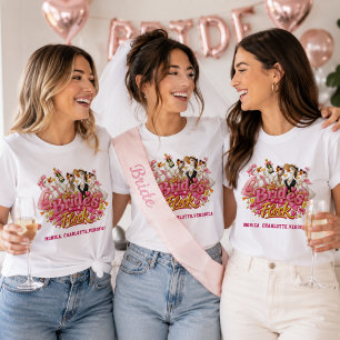 T-shirt Enterrement de vie de jeune fille de la mariée Fol