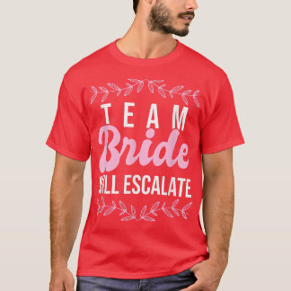 T-shirt Enterrement de vie de jeune fille Mariage Mariée C