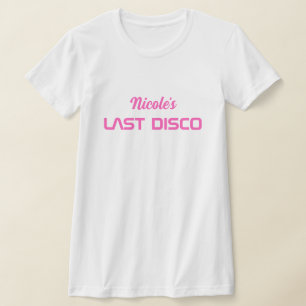 T-shirt Enterrement de Vie de Jeune Fille Moderne Rétro Es
