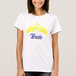 T-shirt Enterrement de vie de jeune fille sur le thème nau