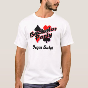 T-shirt Enterrement de vie de jeune garçon de Vegas