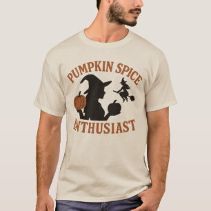 T-shirt Enthousiaste de la saveur de citrouille Cadeau d