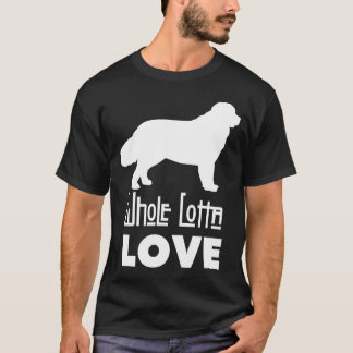 T-shirt entier de Newfie d'amour de Lotta - pour