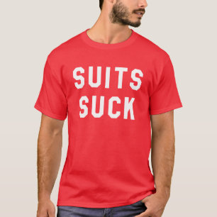 T-shirt Entourage - les costumes sucent