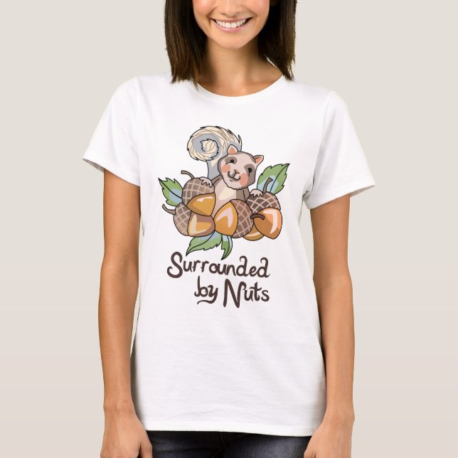 T-shirt Entouré de nois (Devant)