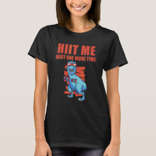 T-shirt Entraîne-moi bébé une fois de plus à l'intervalle