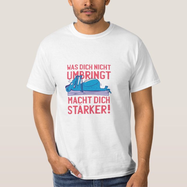 T-shirt Entraînement amusant de la souris (Devant)