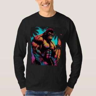 T-shirt Entraînement de bête de muscles de gorille Bodybui