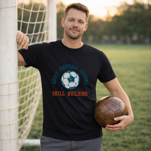 T-shirt Entraînement de football adulte rétro pour amélior