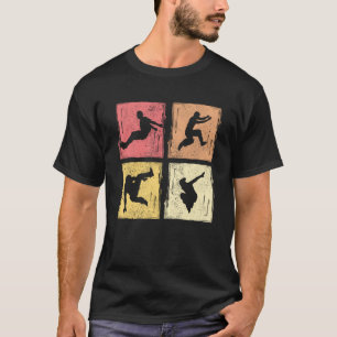 T-shirt Entraînement de rue en liberté Freestyle Acrobatie