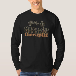 T-shirt Entraînement Poids Lifting Funny Fitness Gym My Th
